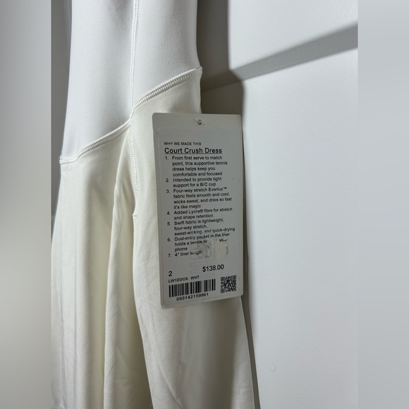 Lululemon XXS tennis athletic dress - Picture 10 of 13